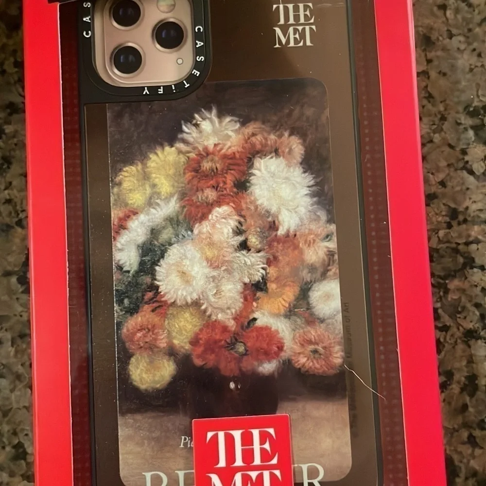 NWT Casetify THE MET Bouquet of Chrysanthemums iPhone XS Max Case